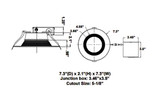 Westgate Dim-to-Warm Deep Recessed Lights