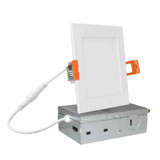 Westgate LED Square Ultra Slim Canless Recessed Light