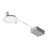 Nora Lighting 4" & 6" Fire Rated Can-less Flat LED Downlight w/ Selectable CCT