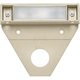Hinkley 12V LED horizontal illumination Solid Vinyl Alloy Step Light