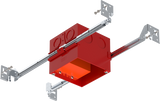 Elco 4" New Construction 120V Non-IC Airtight Housing For 2 Hour Fire Rated Ceiling With Emergency LED Driver