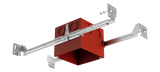 Elco 4" New Construction 120V Non-IC Airtight Housing For 2 Hour Fire Rated Ceiling With Emergency LED Driver
