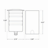 Westgate 12V LED RGBW Integrated Outdoor Well Light