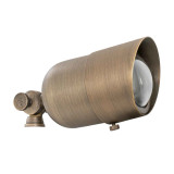 Westgate 12V LED Spun Solid Brass Rugged Construction Directional Light