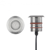 WAC 9V/15V LED Round Hex Louver Recessed Inground Landscape Light