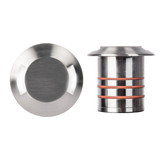 WAC 2" LED Twin Glow Round Bi-Directional Landscape Light