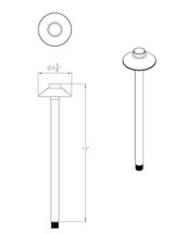 WAC 9V/15V LED Inter-Path Path Scape Illumination