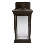 Westgate 120V LED Dusk Aura 13" LRS-N-Series Intelligent Residential Lantern With Replacement Lens
