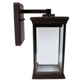Westgate 120V LED Dusk Aura 13" LRS-N-Series Intelligent Residential Lantern With Replacement Lens