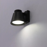 Westgate 120V LED LRS-MC-Series 5" Height Mini-Cone Outdoor Wall Sconce With Photocell