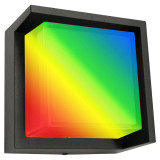 Westgate 120V LED Smart Lighting 6-Inch Square RGB Architectural Wall Light