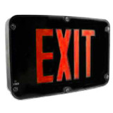 Westgate 120V/277V LED XTN4X Rugged NEMA 4X Single Faceplate Emergency Exit Sign