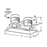 Elco Koto Standard Multiples Adjustable Trim