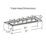 Elco Koto Standard Multiples Trimless Spackle Frame
