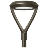 Westgate 100V/277V LED Twin Arm Mount Walk Post Light
