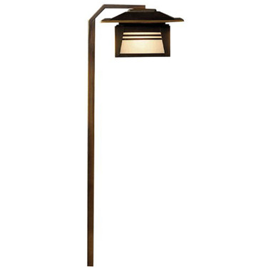 Kichler 15391OZ Zen Garden 12V Bronze Path Light