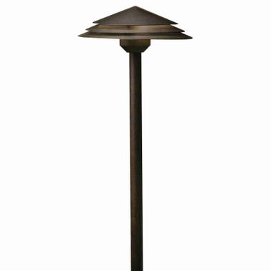 Kichler 16124 Round Tiered 12V LED Path & Area Light