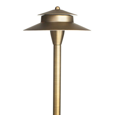 Liberty LBE-27 12V Large Weathered Brass Path & Area Light