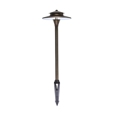 Liberty LBE-27 12V Large Weathered Brass Path & Area Light