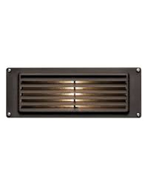 Hinkley 12V LED Aluminum Faceplate Clear Step Light