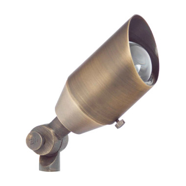 Westgate 12V LED  Weather Brass Directional Light