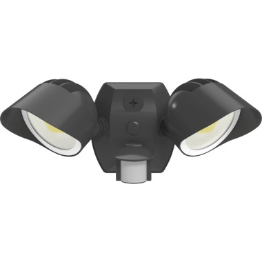 RAB SMSBULLET Field-Adjustable Flood Light w/ Motion-Sensor