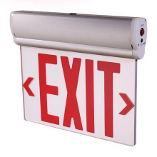 Westgate 120V/277V LED Single Face Clear Exit Sign