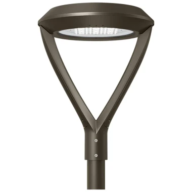 Westgate 100V/277V LED Twin Arm Mount Walk Post Light