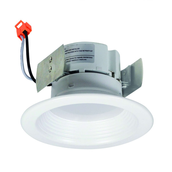 4" Nora Onyx LED Retrofit Baffle Trim