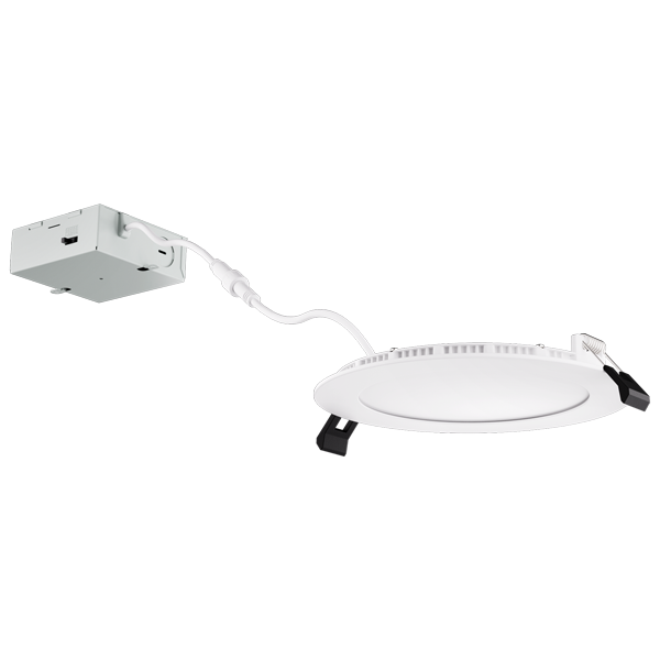 Elco Canless 6" Ultra Slim LED Round Panel Light w/ 5-CCT Switch