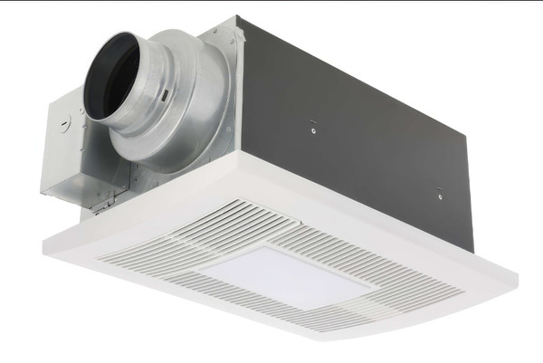 Panasonic WhisperWarm DC Fan, 50-80-110 CFM Fan with Light and Heater