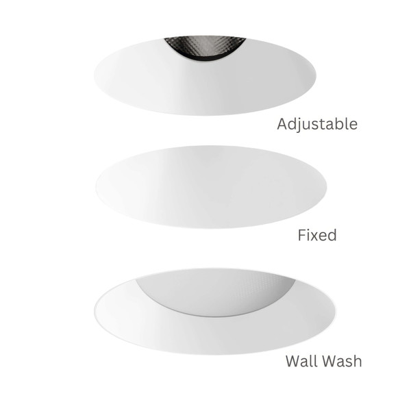 Visual Comfort Architectural Entra CL 3" Round Flangeless LED Downlight