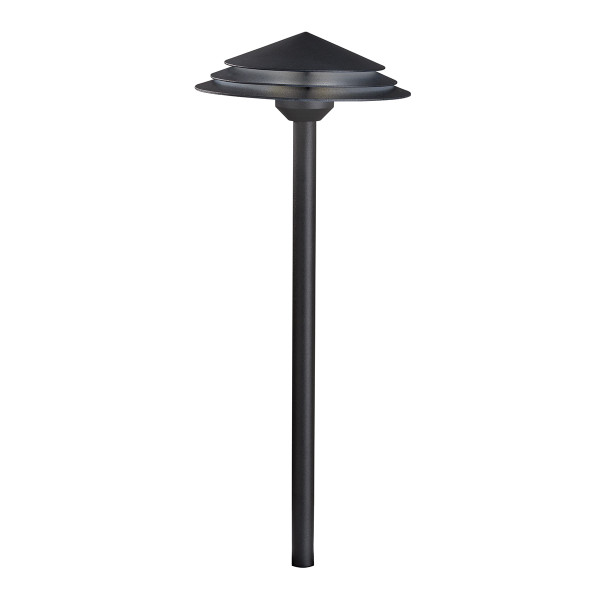 Kichler 16124 Round Tiered 12V LED Path & Area Light