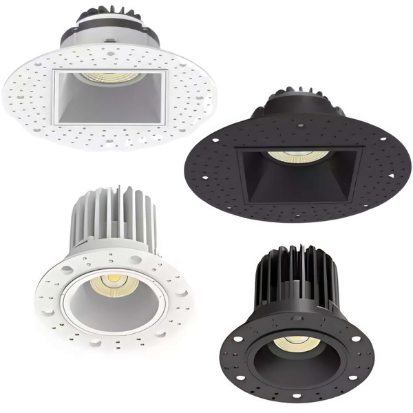 RAB Canless Round & Square Trimless Downlight