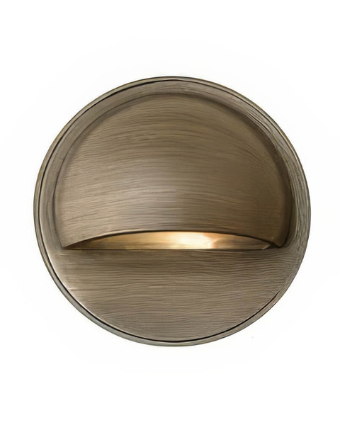 Hinkley 12V LED Cast Brass Frosted Step Light
