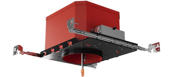 Elco 6" New Construction 277V 2 Hour Fire Rated IC Airtight Ceiling With Step Down Transformer