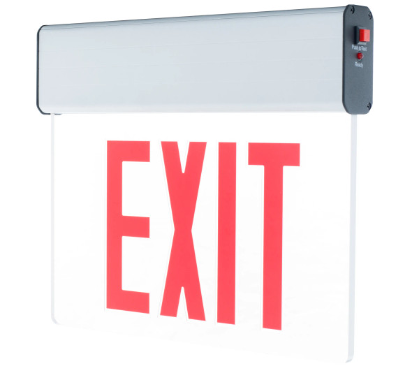 Westgate 120V/277V LED Sleek XE-Series Edge Lit Exit Sign