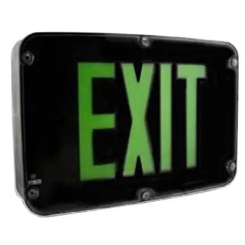 Westgate 120V/277V LED Westgate 120V/277V LED NEMA 4X Weatherproof Exit Sign Single Face & EM Not Included