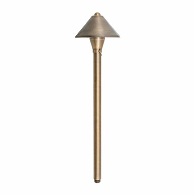 Westgate 12V LED Corrosion Resistant Solid Brass Path Light