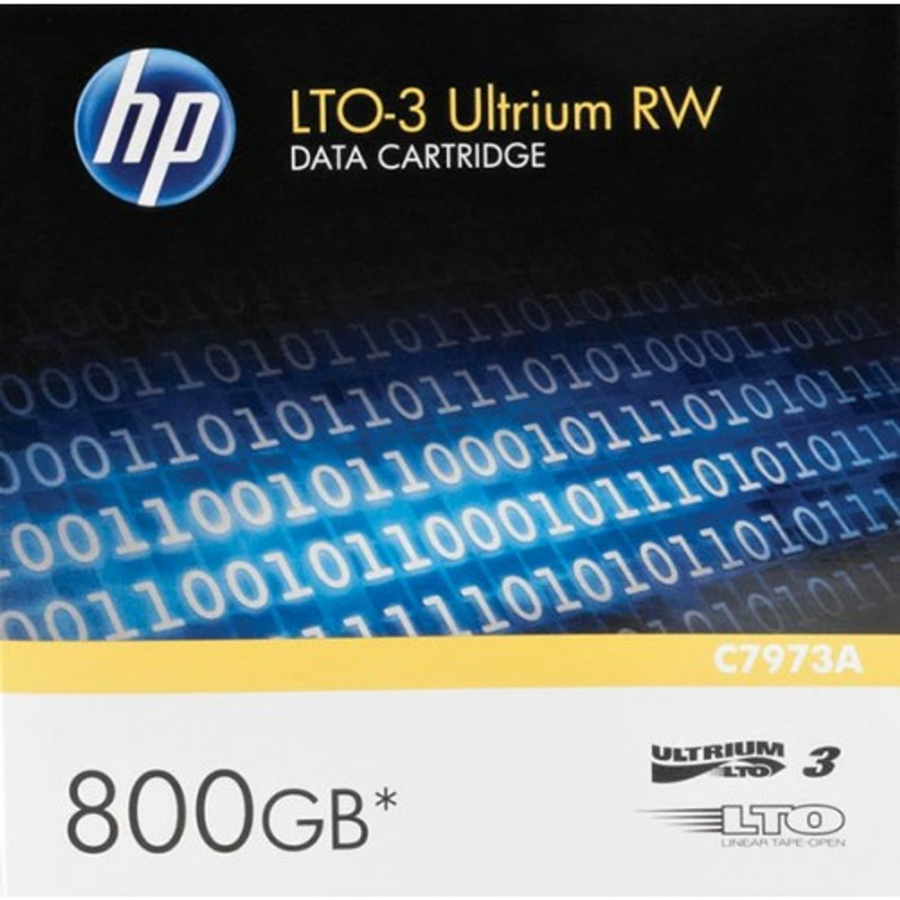 HP LTO 3 Tape Ultrium 3 400GB/800GB Data Cartridge - C7973A - Blue Dot Toner