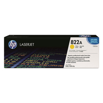 Genuine HP Brand 822A C8552A Yellow Toner Cartridge