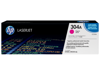 Genuine HP Brand 304A CC533A Magenta Toner Cartridge