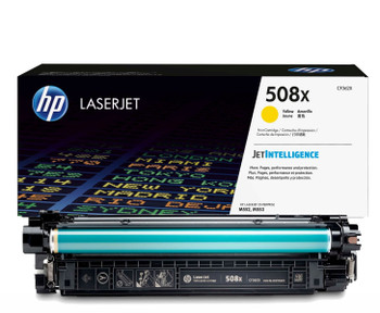 HP Brand 508X Yellow LaserJet Toner 
