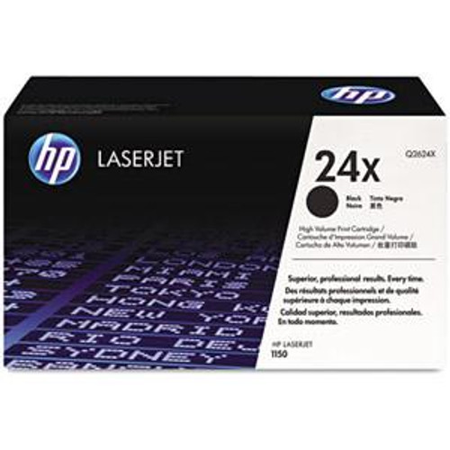 Genuine HP Brand Q2624X Black Print Cartridge