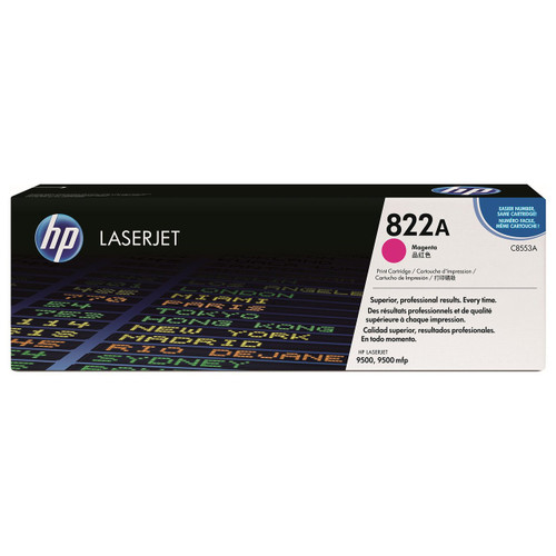 Genuine HP Brand 822A C8553A Magenta Toner Cartridge