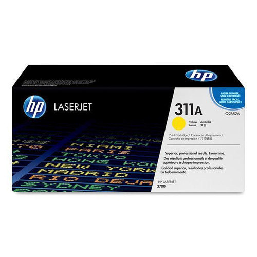 Genuine HP Brand 311A Q2682A Yellow Toner Cartridge