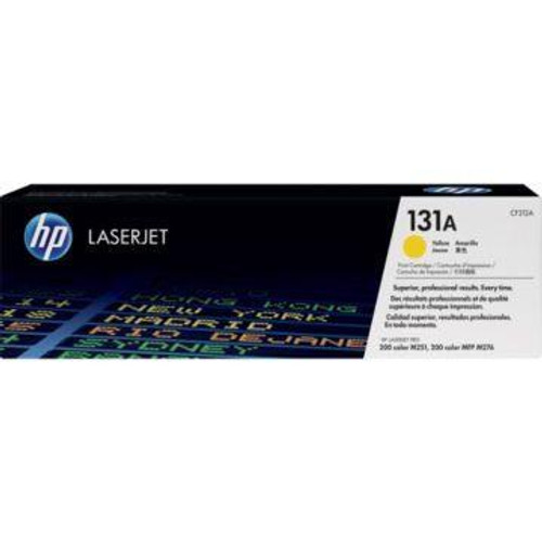 Original HP Brand 131A CF212A Yellow Toner Cartridge