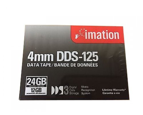 Imation 4mm DDS-3 125M 12GB/24GB Data Tape Cartridge - 11737