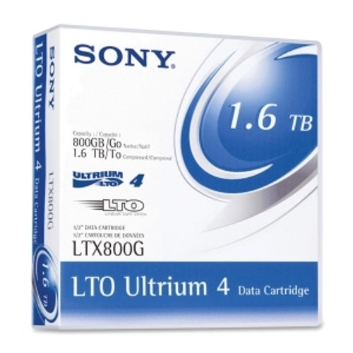 Sony LTO Ultrium 4 Tape Cartridge - LTO-4 - 800 GB / 1.60 TB - LTX800G