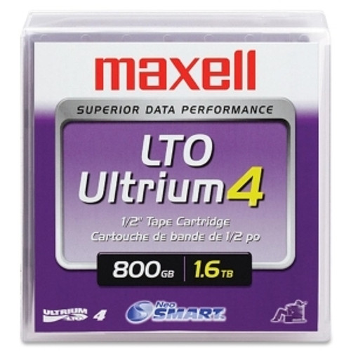 Maxell LTO Ultrium 4 Tape Cartridge - LTO-4 - 800 GB / 1.60 TB - 183906